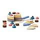 Swedish Design Wooden Cake to Assemble Age: 3+