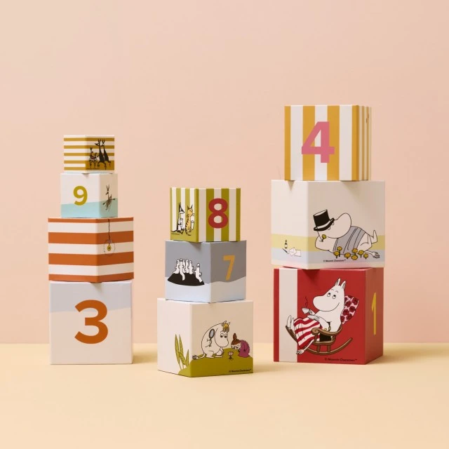 Кула от кубчета MOOMIN Swedish Design
Възраст: 1+