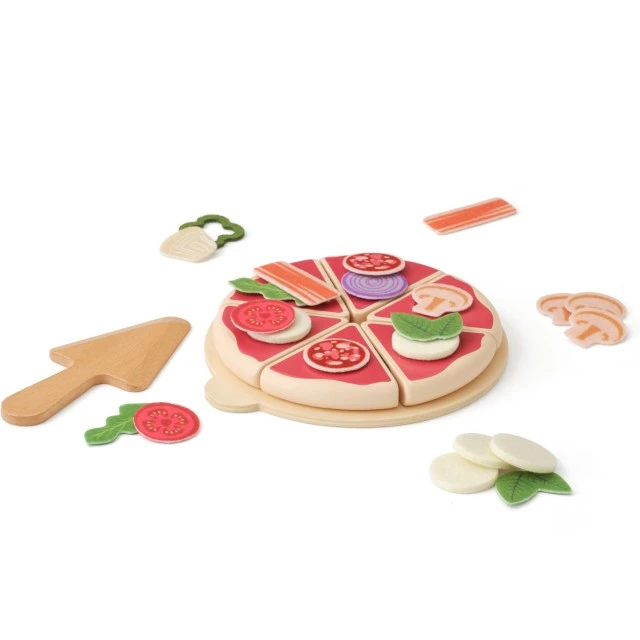 Wooden set Italian pizza Swedish Design Age: 2+