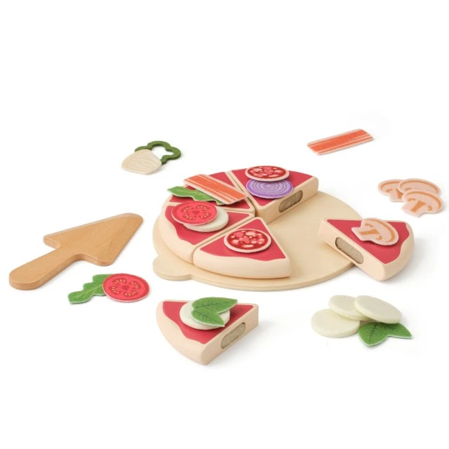 Wooden set Italian pizza Swedish Design Age: 2+