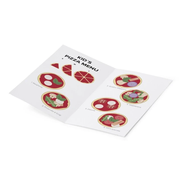 Wooden set Italian pizza Swedish Design Age: 2+