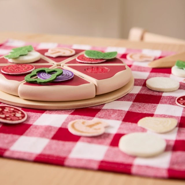 Wooden set Italian pizza Swedish Design Age: 2+