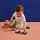 Swedish Design Cargo Port Set Age: 3+ Size: 43.5x28.7x28.5 cm