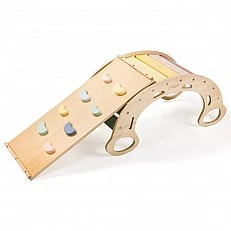 Children's double-sided climbing and skating board 2in1 Pastel Age: 1+ Size: 78x33.5x4.5 cm