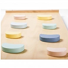 Children's double-sided climbing and skating board 2in1 Pastel Age: 1+ Size: 78x33.5x4.5 cm