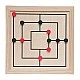 Wooden set of classic board games Age: 7+