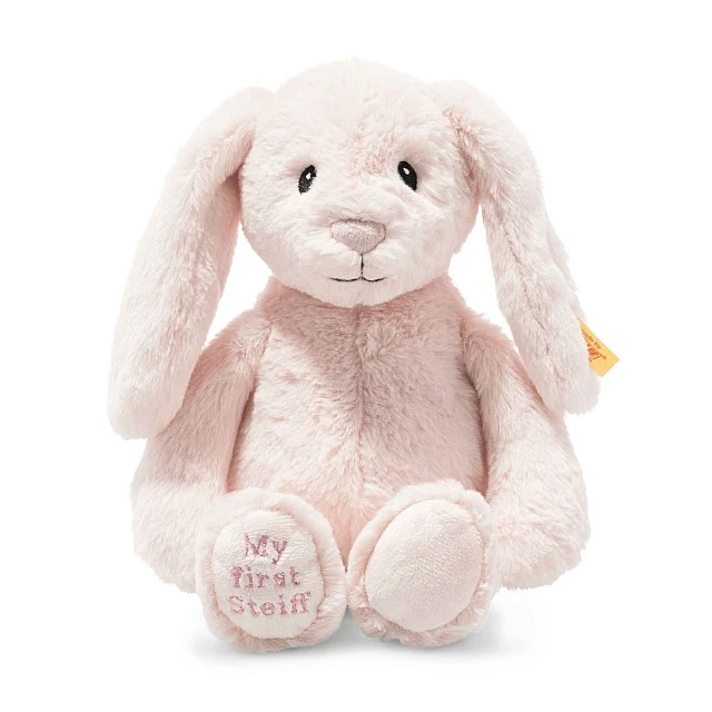 My first Steiff Hoppie rabbit Size: 26 cm Class: Friends