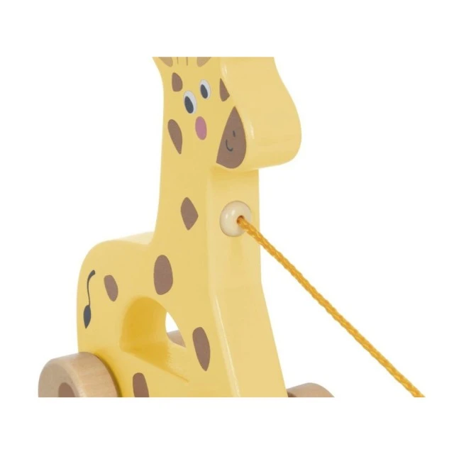 Wooden Pull Toy Giraffe Age: 1+
