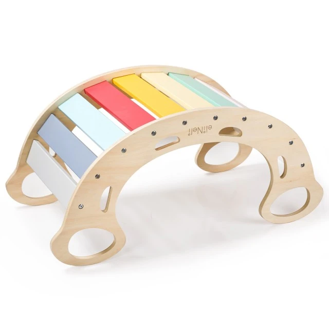 Wooden Montessori swing 5in1 with 2in1 board Age: 1+
