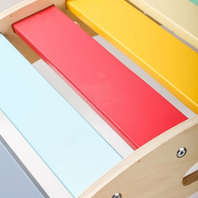 Wooden Montessori swing 5in1 with 2in1 board Age: 1+