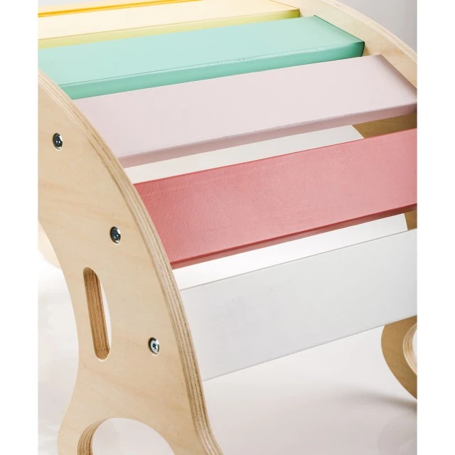 Wooden Montessori swing 5in1 with 2in1 board Age: 1+