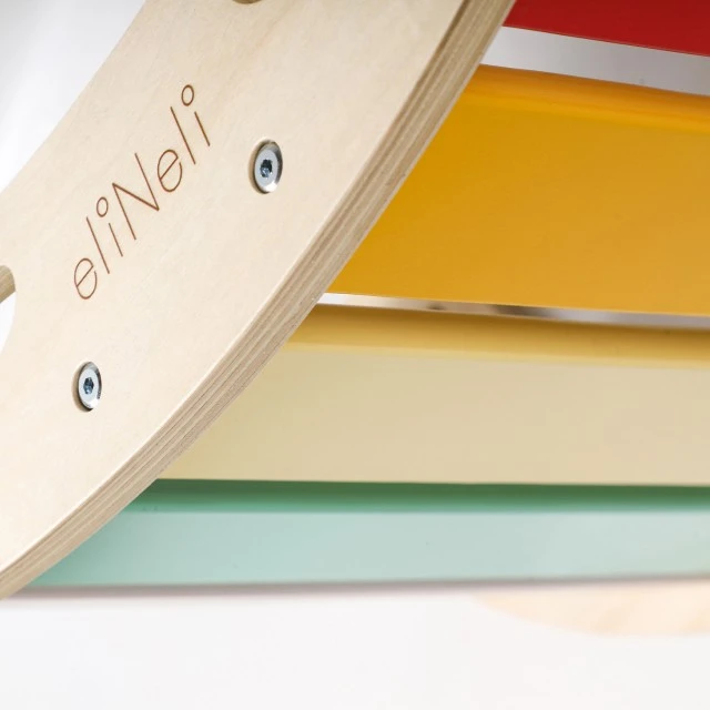 Wooden Montessori swing 5in1 with 2in1 board Age: 1+