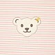 Striped blanket Steiff Organic cotton Size: 65 x 95 cm