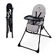 Kinderkraft BINCI столче за хранене GREY
