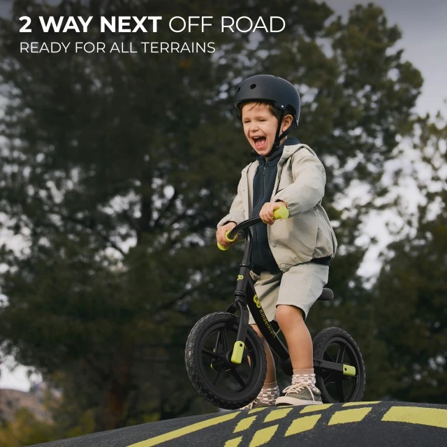 Kinderkraft колело за баланс 2WAY NEXT 2025 BLACK
