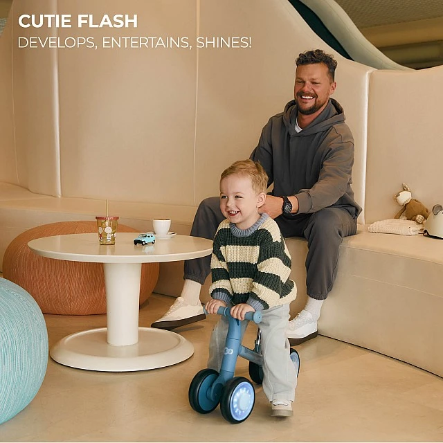 Kinderkraft CUTIE FLASH ride on BLUE