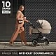 Kinderkraft YOXI baby stroller 3in1 PURE BLACK