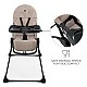 Kinderkraft BINCI high chair BEIGE