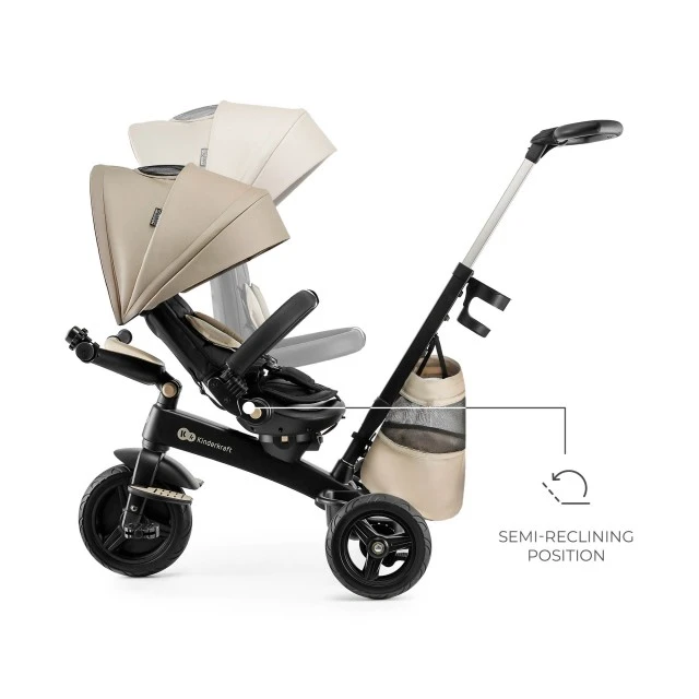 KinderKraft EASYTWIST beige tricycle KREASY00BEG0000