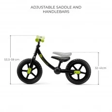 Kinderkraft колело за баланс 2WAY NEXT 2025 BLACK