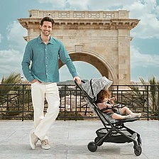 Kinderkraft PILOT 2 baby stroller BIZUU Lunar Black