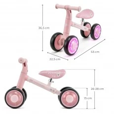 Kinderkraft CUTIE FLASH ride on PINK
