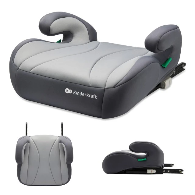 KinderKraft I-BOOST Booster Car Seat GRAY