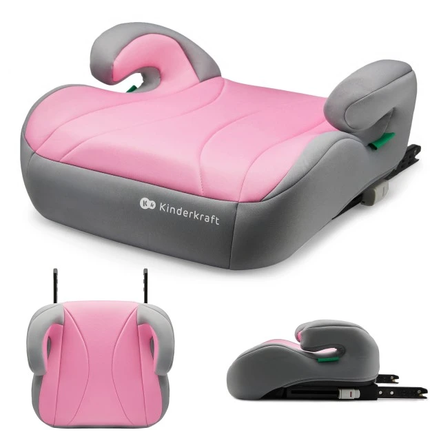 KinderKraft I-BOOST Booster Car Seat PINK