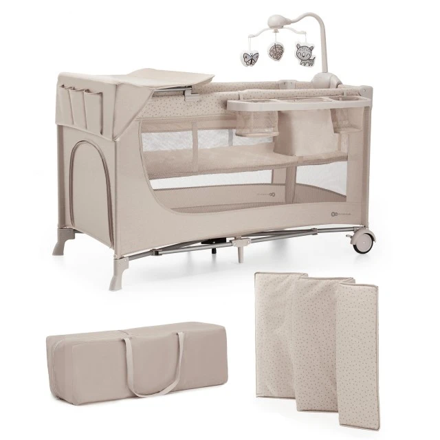 Kinderkraft JOY FULL 2 baby bassinet with accessories BEIGE