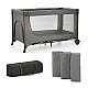 Kinderkraft JOY SIMPLE 2 бебешка кошара DARK GREY