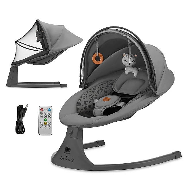 Kinderkraft swing LUMI 2 dark grey