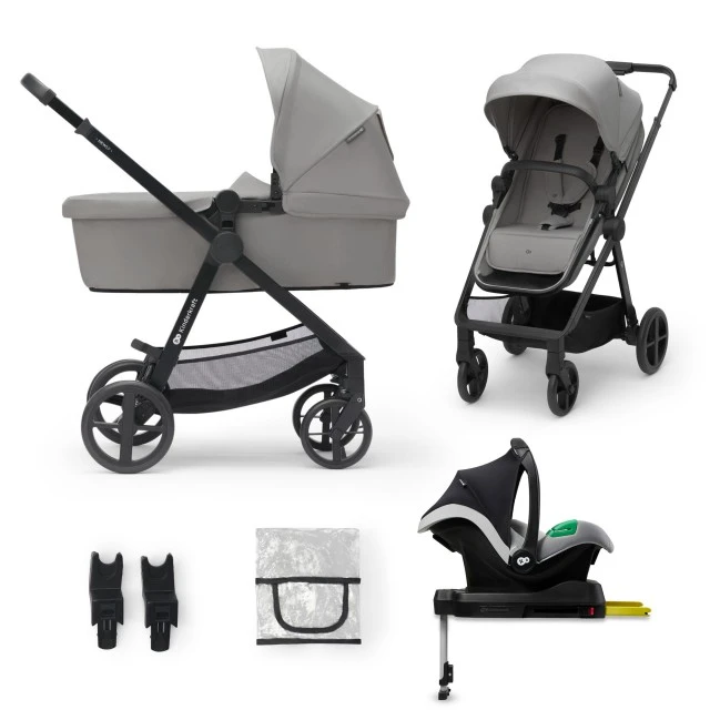 Kinderkraft NEWLY baby stroller 4 in 1 MOONLIGHT GRAY