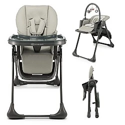 Kinderkraft TUMMIE столче за хранене GREY