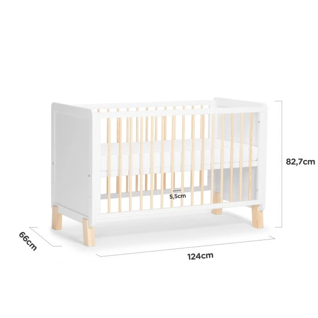 Kinderkraft NICO cot white