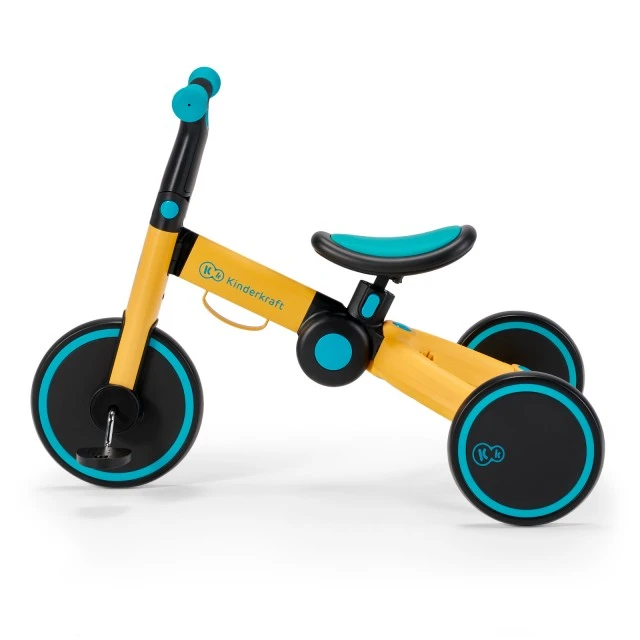 Kinderkraft tricycle 3 in 1 4TRIKE yellow