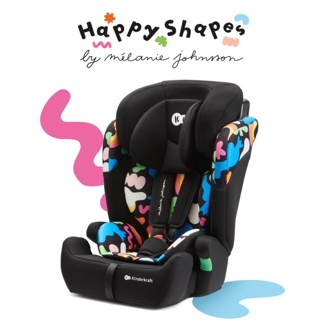 Kinderkraft car seat COMFORT UP i-Size HAPPY SHAPES