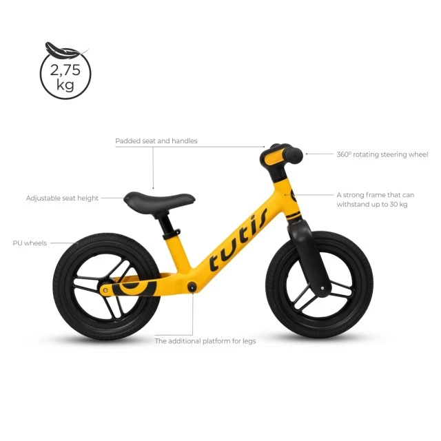 Tutis balance wheel YELLOW