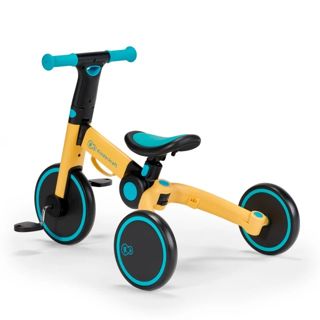Kinderkraft tricycle 3 in 1 4TRIKE yellow