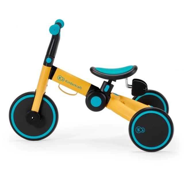Kinderkraft tricycle 3 in 1 4TRIKE yellow