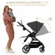 Kinderkraft YOXI baby stroller 3in1 MOONLIGHT GREY