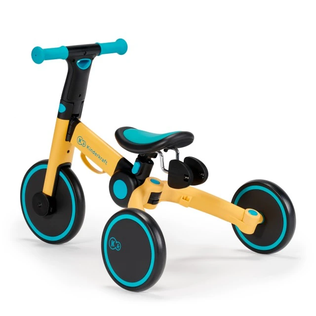 Kinderkraft tricycle 3 in 1 4TRIKE yellow