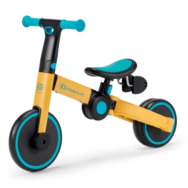 Kinderkraft tricycle 3 in 1 4TRIKE yellow