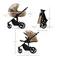 Kinderkraft Prime 2 stroller 2 in 1 SANDROSE BEIGE