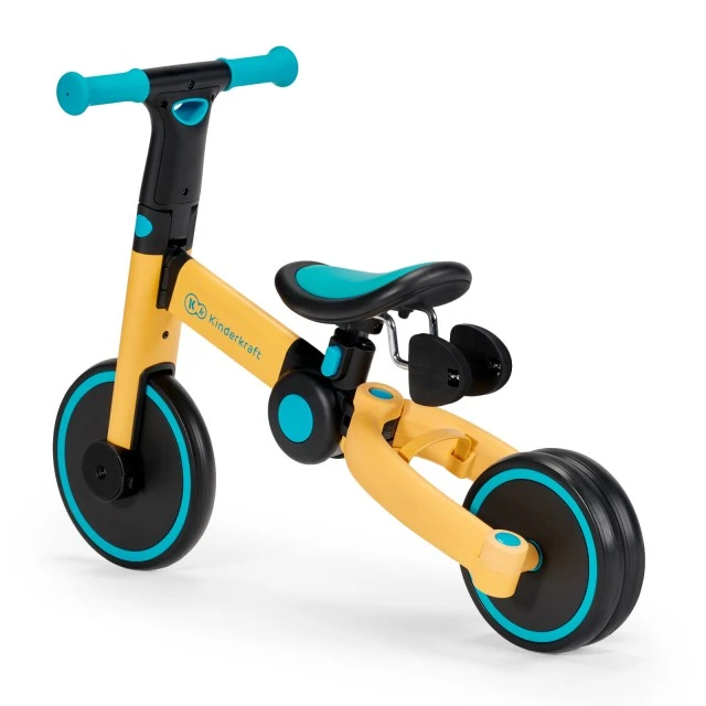 Kinderkraft tricycle 3 in 1 4TRIKE yellow
