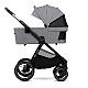 KinderKraft baby stroller 2in1 NEA 2.0 PLATINIUM GREY