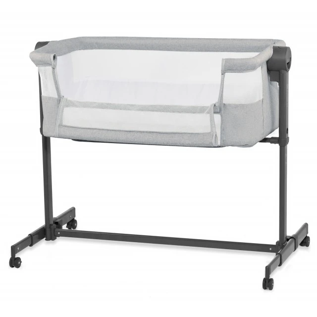 KinderKraft NESTE UP 2 бебешка кошара LIGHT GREY