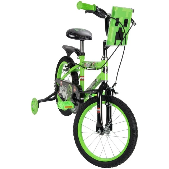 Huffy детски велосипед 16 Minecraaft 21404W ЗЕЛЕН