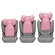 Kinderkraft I-SPARK car seat 100-150cm PINK