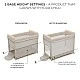 Kinderkraft MOON DREAM baby crib BEIGE