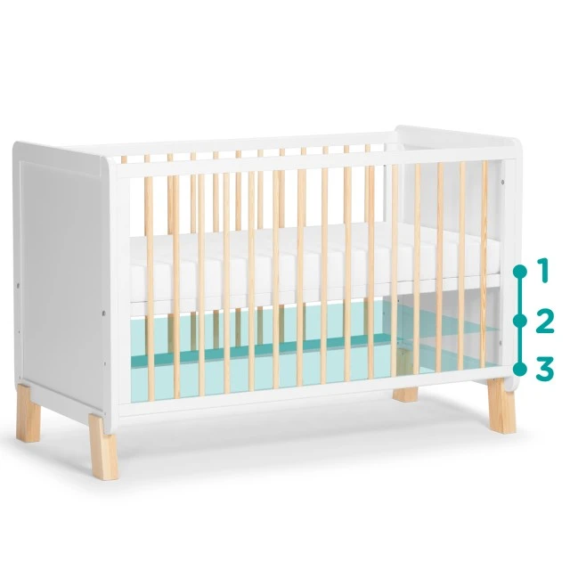 Kinderkraft NICO cot white